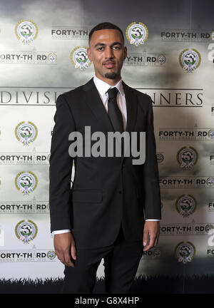 Oxford United's Kemar Roife durante i premi PFA al Grosvenor House Hotel, Londra. Foto Stock