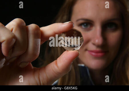 Royal Mint Rio2016 coin Foto Stock