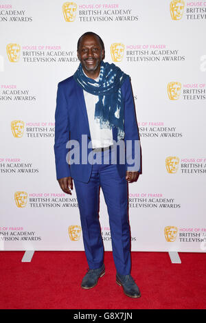 Cyril NRI partecipa alla House of Fraser British Academy Television Craft Nominees Party al Mondrian di Londra. PREMERE ASSOCIAZIONE foto. Data immagine: Giovedì 21 aprile, 2016. Il credito fotografico dovrebbe essere: Ian West/PA Wire Foto Stock