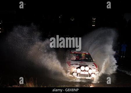 Rally - Rete Q RAC Rally - Galles Foto Stock