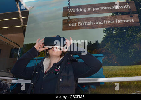 McDonald's seguire la nostra campagna Foodsteps Foto Stock