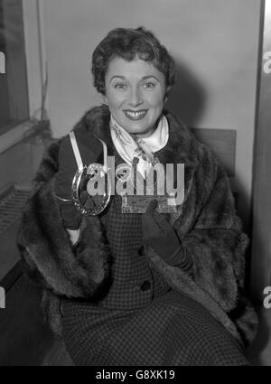 Perla Carr - Aeroporto di Londra Foto Stock