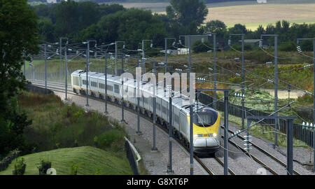 Sciopero dei trasporti Foto Stock