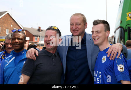 Il Leicester City v Everton - Barclays Premier League - Re dello stadio di potenza Foto Stock