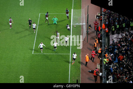 West Ham United v Manchester United - Barclays Premier League - Upton Park Foto Stock