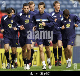 Calcio Scozia Foto Stock