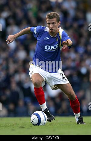 Calcio - fa Barclays Premiership - Portsmouth v Newcastle United - Fratton Park. Gary o'Neil di Portsmouth Foto Stock