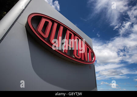 Kingston, Ontario, Canada. Il 21 giugno, 2016. Impianto di Dupont in Kingston, Ont., il 20 giugno 2016. © Lars Hagberg/ZUMA filo/Alamy Live News Foto Stock