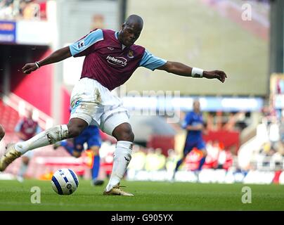 Calcio - fa Barclays Premiership - West Ham United v Middlesbrough - Upton Park. West Ham United's Marlon Harewood Foto Stock