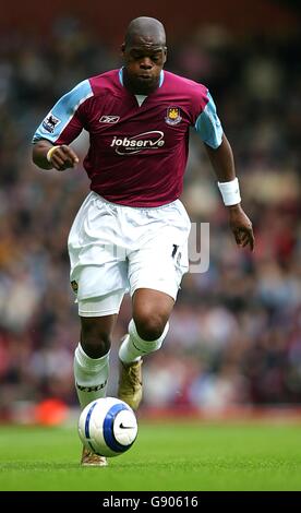 Calcio - fa Barclays Premiership - West Ham United v Middlesbrough - Upton Park. West Ham United's Marlon Harewood Foto Stock