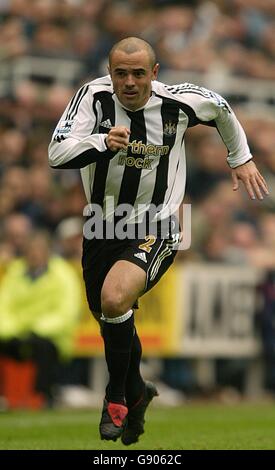 Calcio - fa Barclays Premiership - Newcastle contro Sunderland - St James Park. Steve Carr, Newcastle United Foto Stock