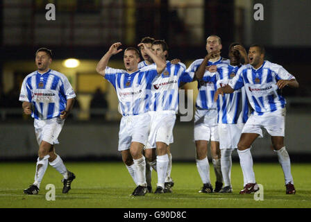 CALCIO Rushden Foto Stock