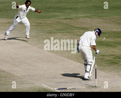 Cricket Pakistan v Inghilterra Foto Stock