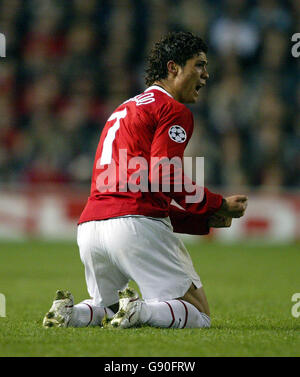 Soccer - UEFA Champions League - Gruppo D - Manchester United v Lille - Old Trafford Foto Stock