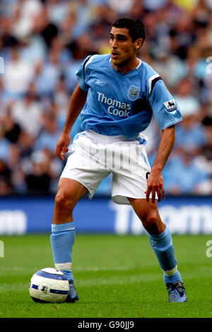 Calcio - FA Barclays Premiership - Manchester City V Portsmouth - City of Manchester Stadium Foto Stock