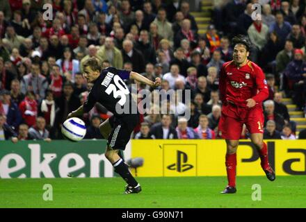 Soccer - UEFA Champions League - Gruppo G - Liverpool v Anderlecht - Anfield Foto Stock