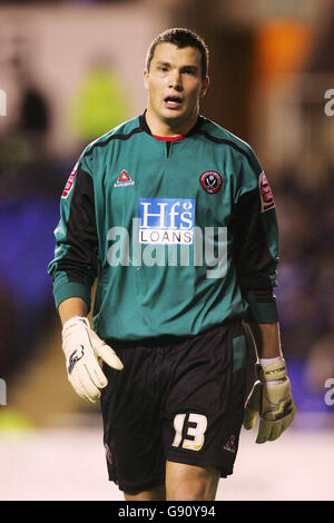 Calcio - Carling Cup - terzo turno - Reading v Sheffield United - Madejski Stadium. Phillip Barnes, Reading Foto Stock