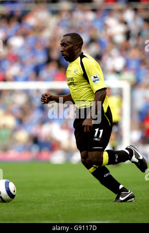 Calcio - fa Barclays Premiership - Birmingham City / Manchester City - St Andrew. Darius Vassell, Manchester City Foto Stock