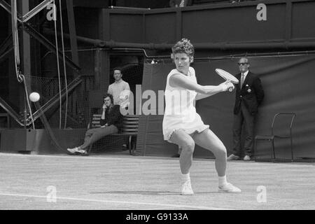 Tennis - campionati di Wimbledon - Lesley Turner Bowery Foto Stock