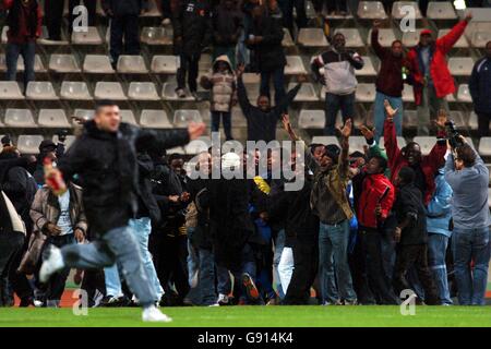 Calcio - amichevole internazionale - Repubblica democratica del Congo v Tunisia - Stade Yves Du Manoir Foto Stock