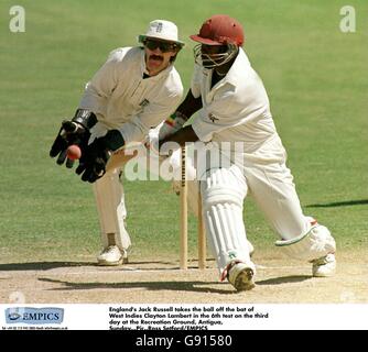 Cricket - sesta prova - West Indies v Inghilterra - Antigua - Terza Giornata Foto Stock