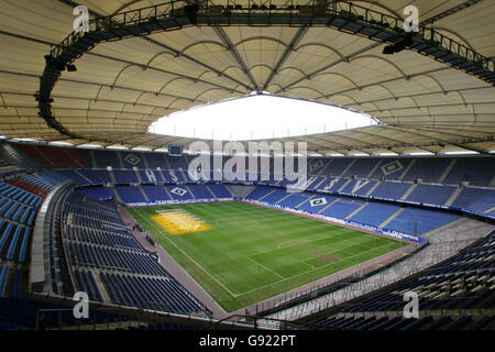 Foto generale del 08/12/2005 dello Stadion Hamburg ad Amburgo, Germania. Lo stadio sarà sede della Coppa del mondo 2006. PREMERE ASSOCIAZIONE foto. Il credito fotografico dovrebbe essere: Nick Potts/PA. Foto Stock