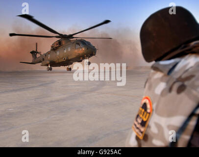 Difesa Iraq training Foto Stock