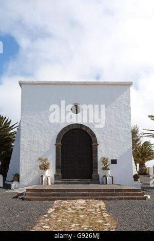 "Ermita de las Nieves" Chiesa Lanzarote isole Canarie Foto Stock