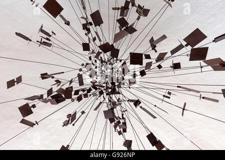 Scultura a soffitto Mirador del Rio Cesar Manrique Lanzarote isole Canarie Foto Stock