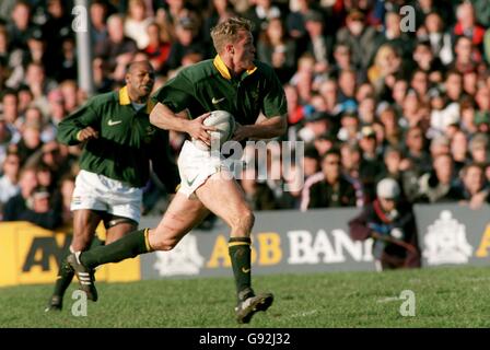 Rugby Union - Tri Nazioni Series - Nuova Zelanda v Sud Africa Foto Stock