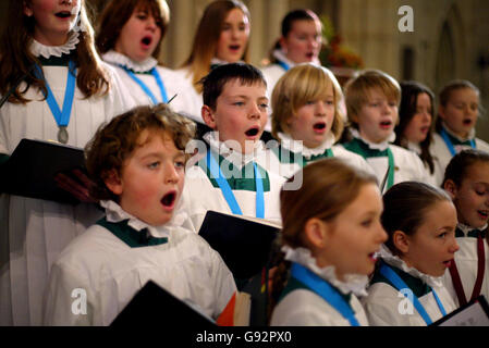 Coro sociale Foto Stock