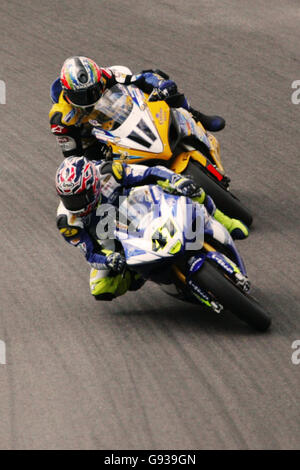 Il motociclismo - Corona Extra Superbike World Championship 2005 - Gara - Brands Hatch Foto Stock