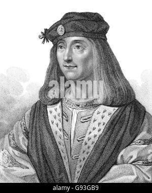 James IV, 1473-1513, re di Scozia Foto Stock