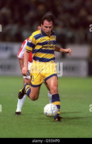 Calcio Italiano - Serie A - Parma v Vicenza. Alain Boghossian, Parma Foto Stock