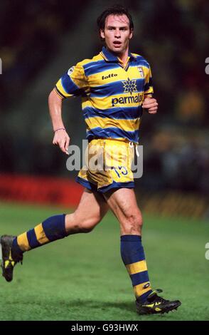 Calcio Italiano - Serie A - Parma v Vicenza. Alain Boghossian, Parma Foto Stock