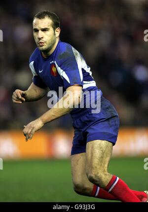 Il Rugby - RBS 6 Nazioni Championship 2006 - Scozia v Francia - Murrayfield Stadium Foto Stock