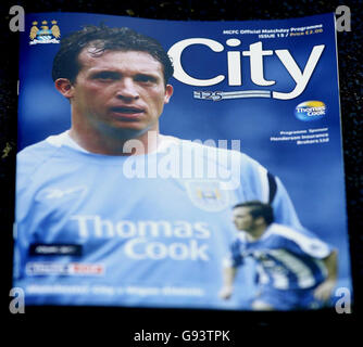 CALCIO Man City Foto Stock