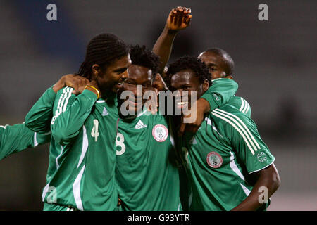 Calcio - Coppa d'Africa delle Nazioni 2006 - Gruppo D - Nigeria v dello Zimbabwe - la porta detta Stadium Foto Stock