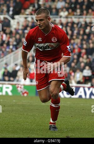 Calcio - fa Barclays Premiership - Middlesbrough / Aston Villa - Riverside Stadium. Lee Cattertalpa, Middlesbrough Foto Stock