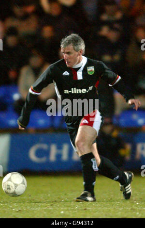 Calcio - beneficio Match - Macclesfield Town leggende v Chelsea tutte le stelle XI - Moss Rose Foto Stock