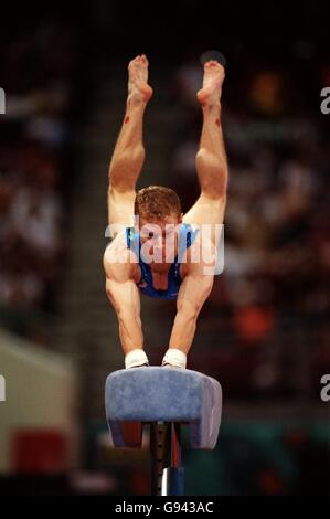 Ginnastica - XVI Giochi del Commonwealth - Kuala Lumpur in Malesia Foto Stock