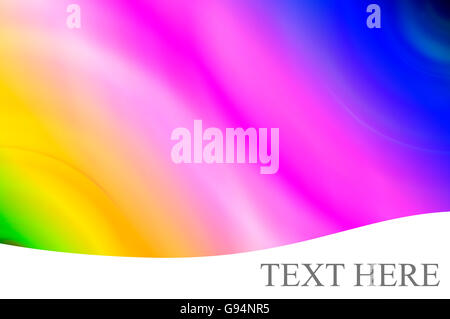 Abstract vivaci colori Arcobaleno sullo sfondo Foto Stock