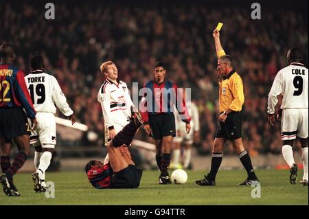 Soccer - UEFA Champions League - Gruppo D - Barcellona v Manchester United Foto Stock