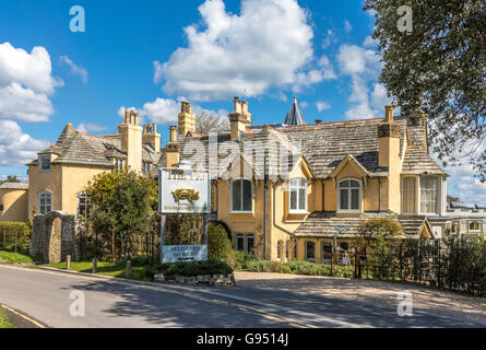 Inghilterra Dorset Studland il maiale sulla spiaggia Hotel e ristorante Adrian Baker Foto Stock