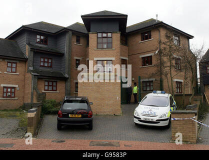 POLIZIA Flats Foto Stock