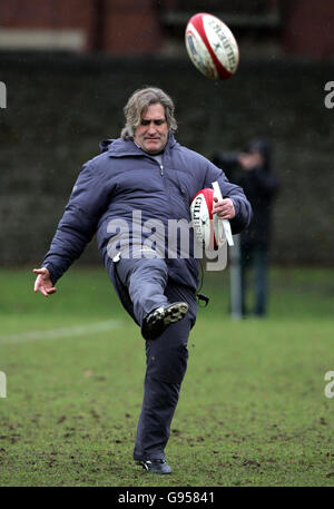 RUGBYU Wales Foto Stock