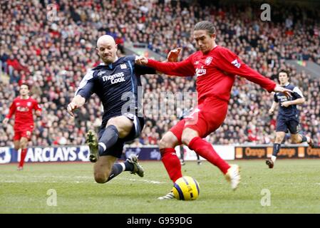 Calcio - FA Barclays Premiership - Liverpool v Manchester City - Anfield Foto Stock