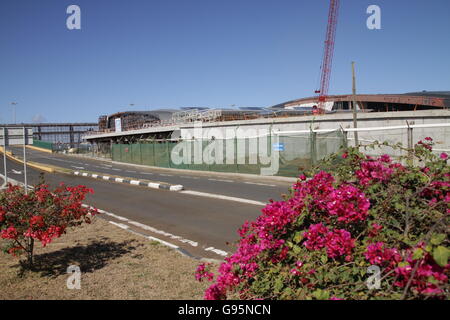 Int. SSR Aeroporto. In costruzione. Mauritius Foto Stock
