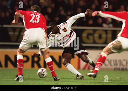 Calcio - FA Carling Premiership - Charlton Athletic v Manchester United Foto Stock