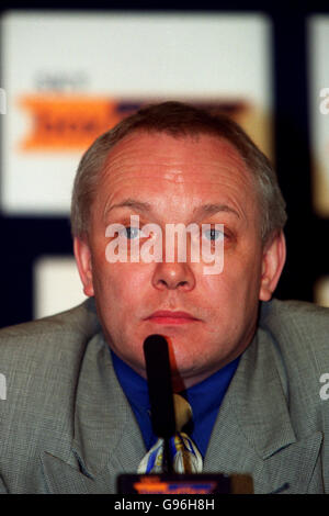 Boxing - Lennox Lewis Conferenza Stampa Foto Stock